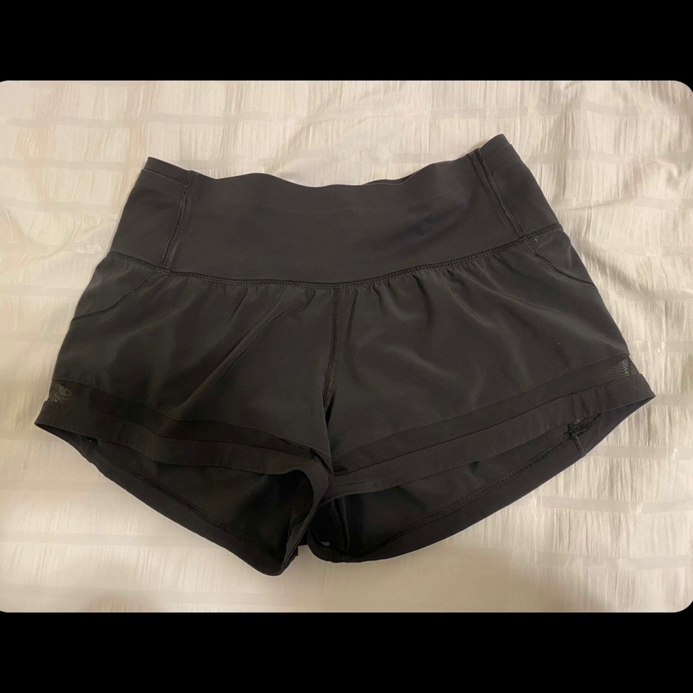 Lulu Lemon Womens high wasted shorts